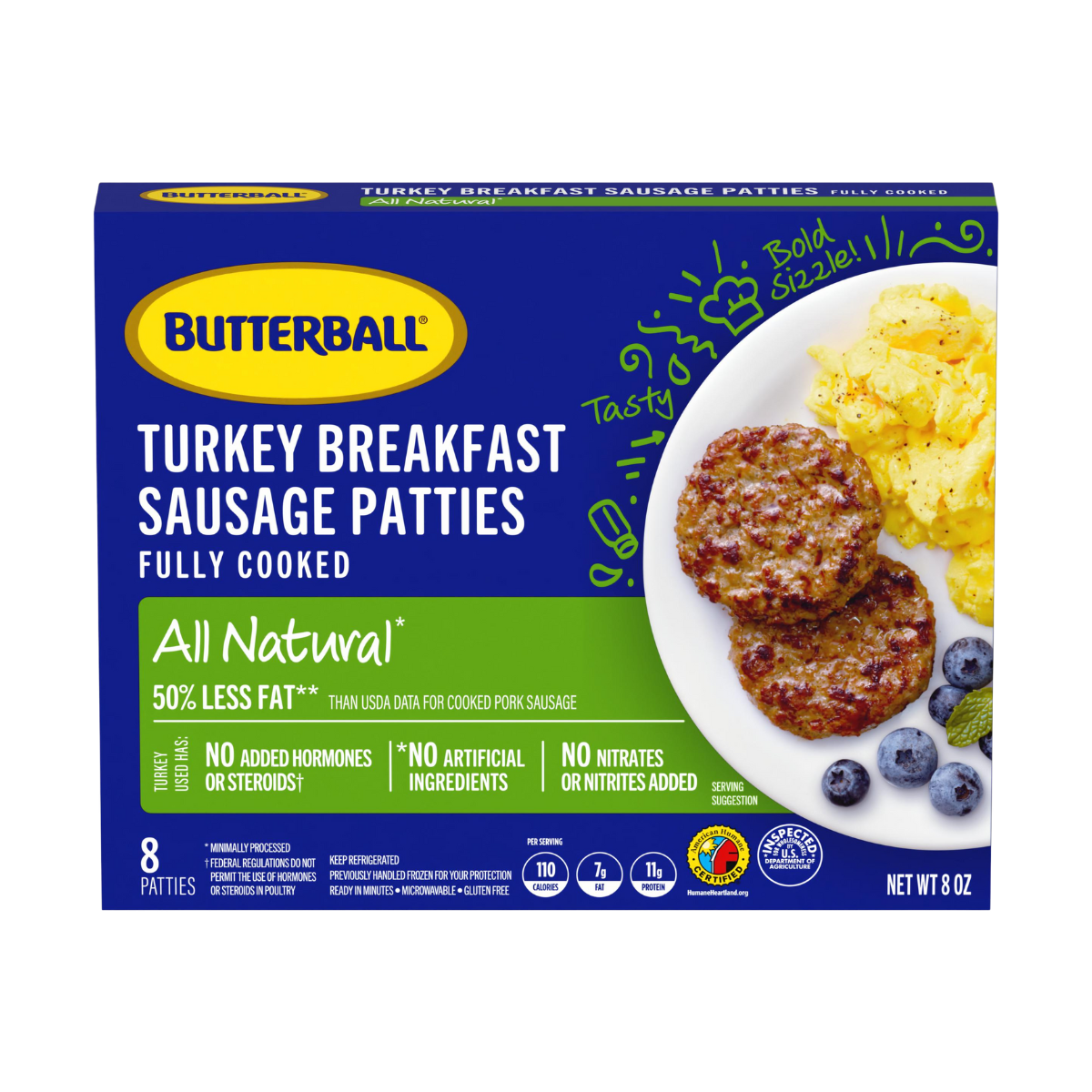 Turkey sausage butterball